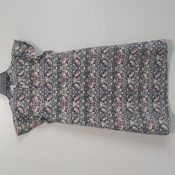 Christina Rohde Floral Girls 4 Dress Short Sleeve - Picture 4 of 4